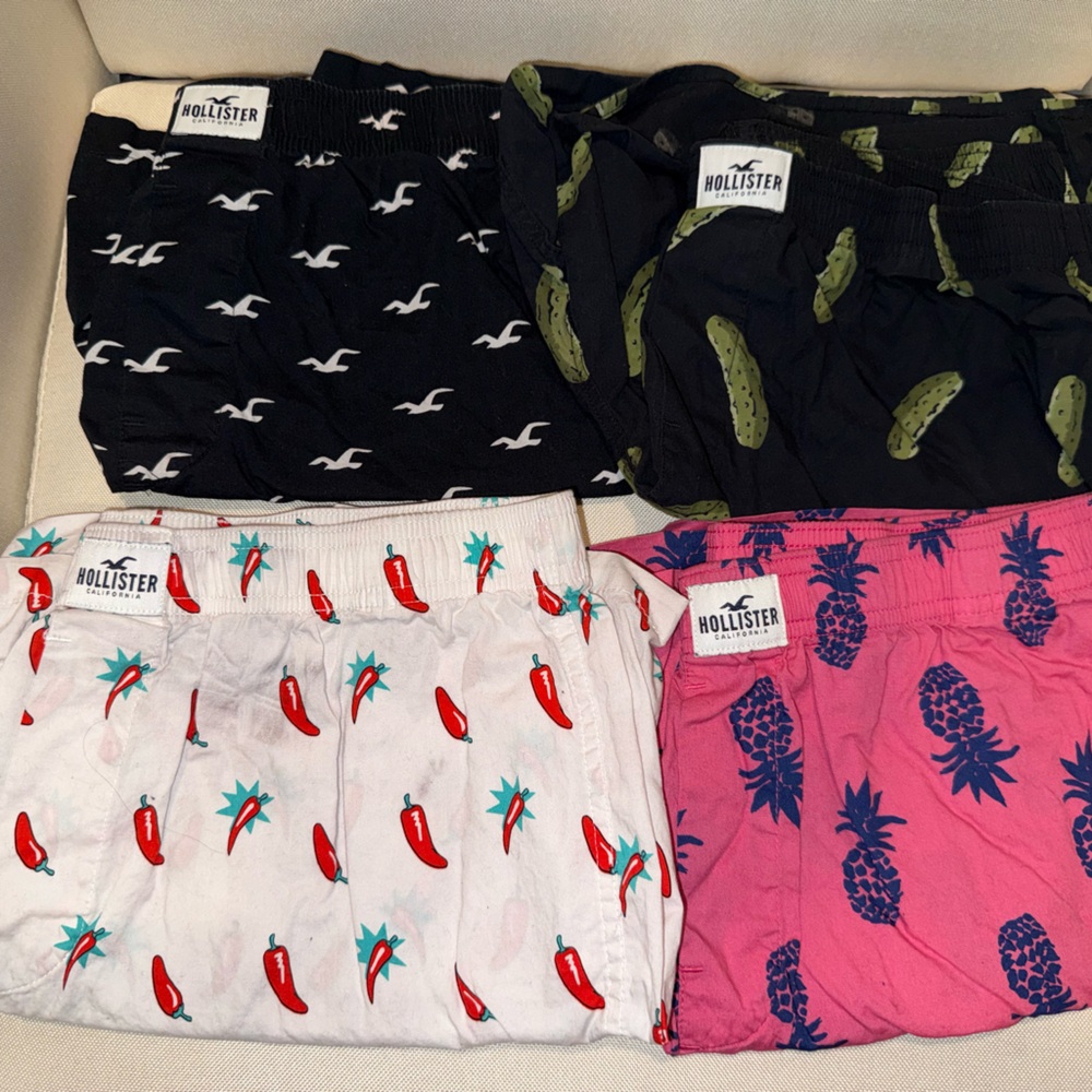 Hollister Boxers 4 pack